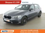 BMW 1 Serie 118 118i (bj 2018, automaat), Auto's, BMW, Gebruikt, Zwart, 136 pk, Leder