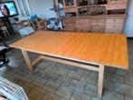 Grote eettafel 221x100 uitschuifbaar tot 268cm, Ophalen, Gebruikt