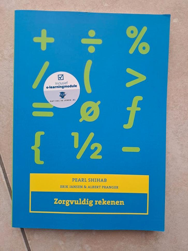 Pearl Shihab - Zorgvuldig rekenen, Livres, Livres scolaires, Neuf, Néerlandais, Enlèvement ou Envoi
