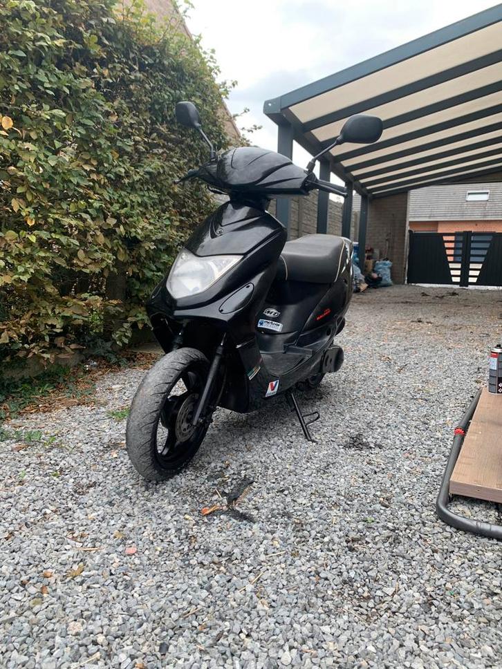 Neco for a klasse project, Fietsen en Brommers, Scooters | Peugeot, Gebruikt, Overige modellen, Klasse A (25 km/u), Benzine, Ophalen
