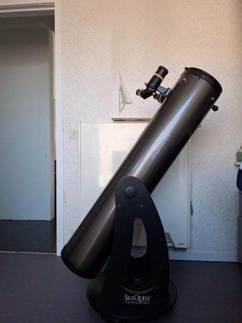 Telescoop Orion skyquest XT8i, Audio, Tv en Foto, Optische apparatuur | Telescopen, Gebruikt, Spiegeltelescoop (reflector), 200 mm of meer