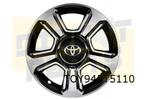 Toyota Aygo velg Aluminium 15'' 5-spaaks hoogglans zwart / g, Auto-onderdelen, 15 inch, Verzenden, Nieuw, Band(en)
