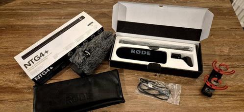 RØDE NTG4+ + Sm 3R Rycotte et bonette Rode., Muziek en Instrumenten, Microfoons, Ophalen
