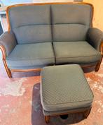 Tweezit met extra zit/voetensteun, Maison & Meubles, Fauteuils, 75 à 100 cm, 125 cm ou plus, Comme neuf, Enlèvement