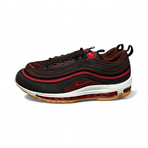 Nike Air Max 97 Black Team Scarlet - 42/42.5/44 - 921826-022, Kleding | Heren, Schoenen, Nieuw, Sneakers, Zwart, Verzenden