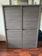 Mobiel salon, Huis en Inrichting, Complete eetkamers, Ophalen, Zo goed als nieuw, Ledere stoelen, 4 tot 6 stoelen