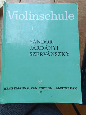 Sándor violinschule II, III, IVa, IVb, V beschikbaar voor biedingen