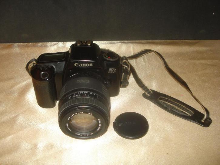 CANON EOS 1000F Autofocus + Objectif 70-210 MM, TV, Hi-fi & Vidéo, Appareils photo analogiques, Comme neuf, Reflex miroir, Canon