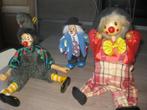 Oude Clown poppen - clown marionet, Verzamelen, Ophalen of Verzenden, Gebruikt, Overige typen