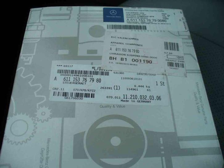 Mercedes W203- de 2001 ( C220CDI )  calculateur moteur, Autos : Pièces & Accessoires, Électronique & Câbles, Mercedes-Benz, Neuf