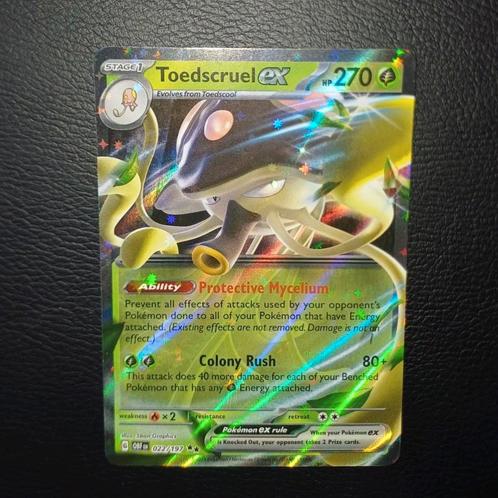 Modern Era: Toedscruel Ex 022/197 Obsidian Flames, Hobby en Vrije tijd, Verzamelkaartspellen | Overige, Zo goed als nieuw, Ophalen of Verzenden