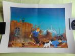 Affiche Tintin, Comme neuf, Tintin, Image, Affiche ou Autocollant, Enlèvement ou Envoi