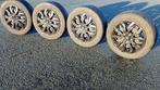 Jantes Audi A3 avec pneus 4-saisons Michelin 205/55-16, Auto-onderdelen, Banden en Velgen, Ophalen, Gebruikt, 16 inch, Banden en Velgen