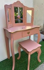 Atmosphera for Kids ‘Sisi’ kaptafel – roze prinsessenset met, Ophalen, Gebruikt, Hout