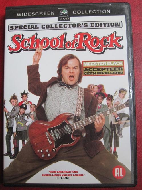 School of Rock (2003), Cd's en Dvd's, Dvd's | Komedie, Zo goed als nieuw, Overige genres, Alle leeftijden, Ophalen of Verzenden