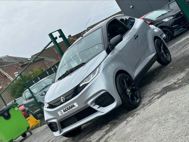 aixam coupé sport bj 2024, Auto's, Aixam, Bedrijf, Te koop, Diesel, Zilver of Grijs, Leder, Voorwielaandrijving, Ophalen