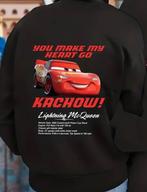 Mc queen hoodie, Ophalen of Verzenden, Zo goed als nieuw, Maat 48/50 (M), Zwart