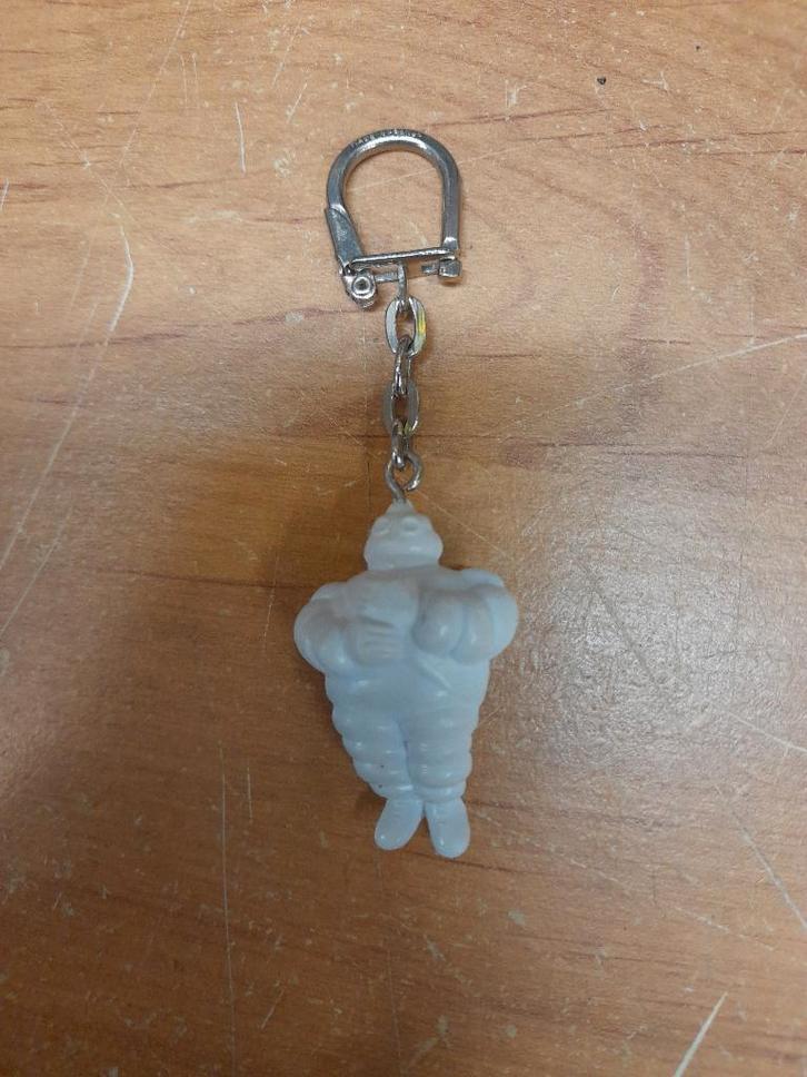 Oude Michelin Bibendum-sleutelhanger, Verzamelen, Sleutelhangers, Gebruikt, Overige typen, Ophalen of Verzenden