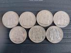 10 Francs Hercules zilver 50 munten, Ophalen of Verzenden, Zilver