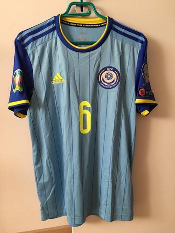 Kazachstan nationale team match issued shirt vs België beschikbaar voor biedingen