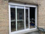 GRATIS op te halen: alu schuifraam met elektrische rolluik, Doe-het-zelf en Bouw, Rolluiken, Ophalen, Gebruikt, 200 cm of meer