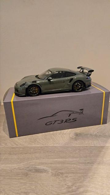 1:18 Minichamps Porsche GT3RS CHINA GREY limited 500 beschikbaar voor biedingen