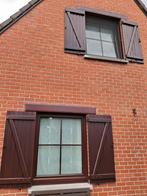 Volets en bois massif, Bricolage & Construction, Volets, Enlèvement, Utilisé