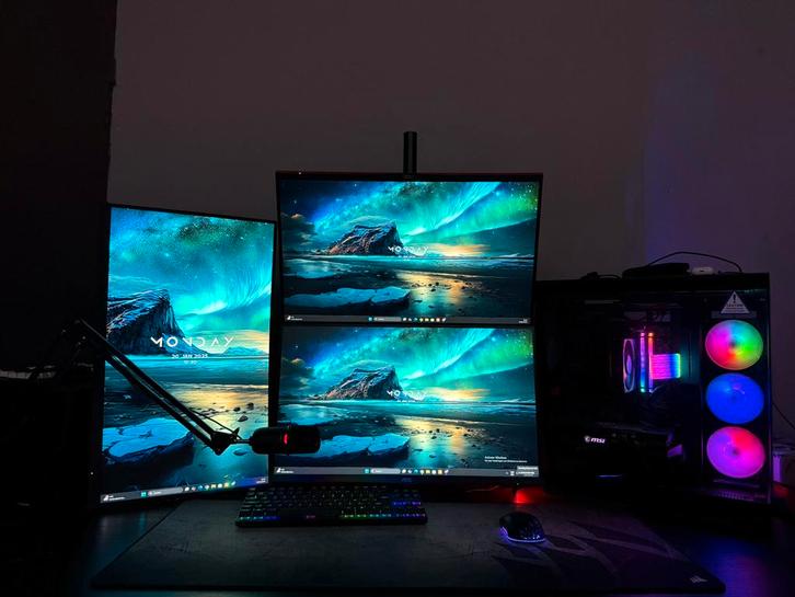 Game pc, Computers en Software, Desktop Pc's, Zo goed als nieuw, 4 Ghz of meer, SSD, 32 GB, Gaming, Ophalen