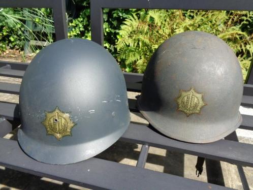Nederlandse GEMPO helm volgens US model , jaren 50, Verzamelen, Militaria | Algemeen, Overige soorten, Helm of Baret, Ophalen of Verzenden