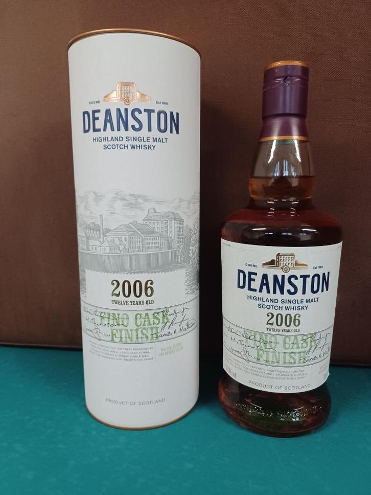Whisky: Deanston 2006 Fino €120--Deanston 2008  Red Wine €90, Verzamelen, Wijnen, Ophalen of Verzenden