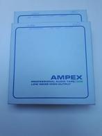 2 Ampex 632 Professional audio tape 18 cm, Ophalen of Verzenden, Onderdeel, Met banden