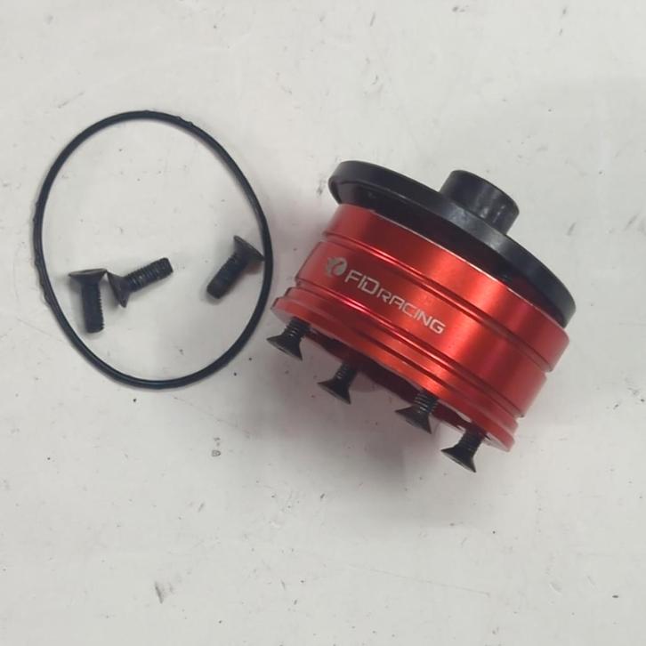 Losi 5ive FID Racing aluminium differentieelhuis (BWS Rovan), Hobby en Vrije tijd, Modelbouw | Radiografisch | Auto's, Gebruikt