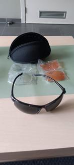 Zonnebril met extra glazen en opbergdoosje, Handtassen en Accessoires, Zonnebrillen en Brillen | Heren, Ophalen of Verzenden, Zonnebril