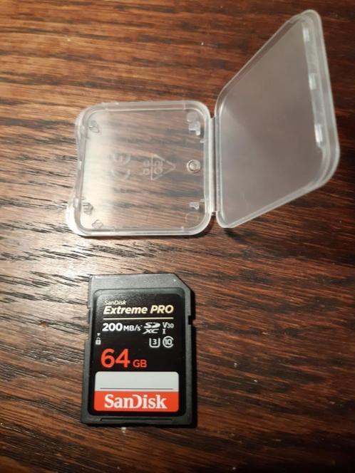 Carte SD 64 GB Extreme Pro, TV, Hi-fi & Vidéo, Photo | Cartes mémoire, Neuf, SD, 64 GB, Enlèvement ou Envoi