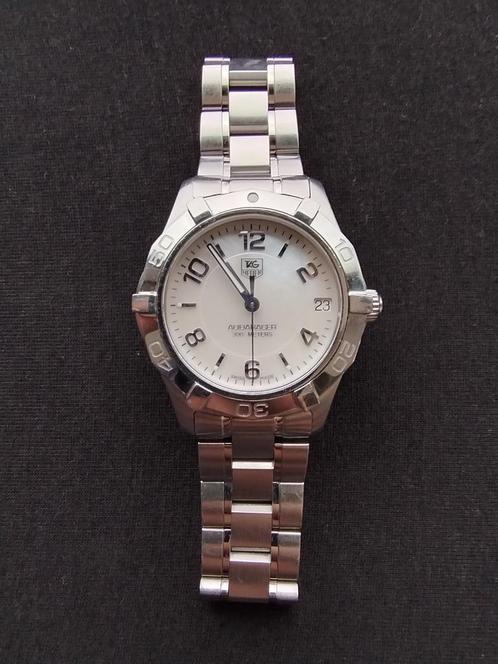 TAG Heuer Aquaracer Lady - Mother of Pearl white Dial, Handtassen en Accessoires, Horloges | Dames, Gebruikt, Polshorloge, Overige merken