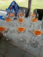 9  sangria quint glazen, Verzamelen, Glas en Drinkglazen, Ophalen of Verzenden, Zo goed als nieuw