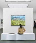 Field's whit flowers  ⚘🌹🌺🌼, Antiek en Kunst, Kunst | Schilderijen | Abstract, Ophalen