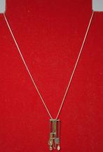 PENDENTIF AVEC CHAINE, Ophalen of Verzenden, Gebruikt, Zilver, Zilver