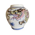 Pot à Gingembre Chinois - Céramique Dragon