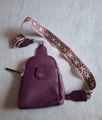 Paarse crossbody handtas., Ophalen, Zo goed als nieuw