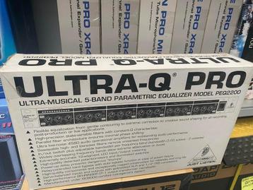 Parametrische equalizer ULTRA-Q Pro Berhinger PEQ2200