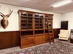 Klassiek Engelse Bibliotheekkast Boekenkast, Antiek en Kunst, Ophalen of Verzenden