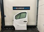 Opel Vivaro / Renault Trafic Voorportier links wit 2014/2025, Gebruikt, Deur, Ophalen of Verzenden, Opel