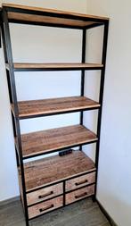 Bibliothèque Kyan – Leen Bakker – comme neuve – achetée en f, Ophalen, 50 tot 100 cm, Zo goed als nieuw, Met lade(s)
