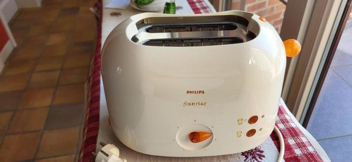 Grille-pain PHILIPS modèle SUNRISE 1X d'occasion !, Electroménager, Grille-pain, Comme neuf, Ramasse-miettes amovible, Enlèvement ou Envoi