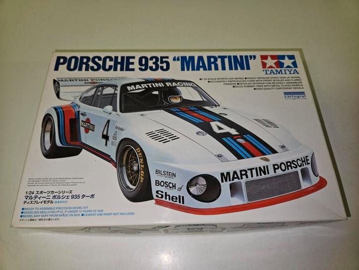 maquette Porsche 935 martini, Hobby en Vrije tijd, Modelbouw | Auto's en Voertuigen, Nieuw, Auto, Groter dan 1:32, Tamiya, Ophalen of Verzenden