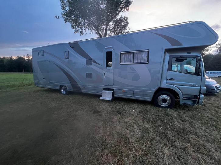 Mercedes atego, Caravans en Kamperen, Mobilhomes, Particulier, tot en met 5, Alkoof, Mercedes-Benz, Mercedes, Diesel, Handgeschakeld