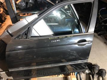 DEUR LINKSVOOR BMW E46 SEDAN TOURING E46 BLACK SPAHIRE  beschikbaar voor biedingen