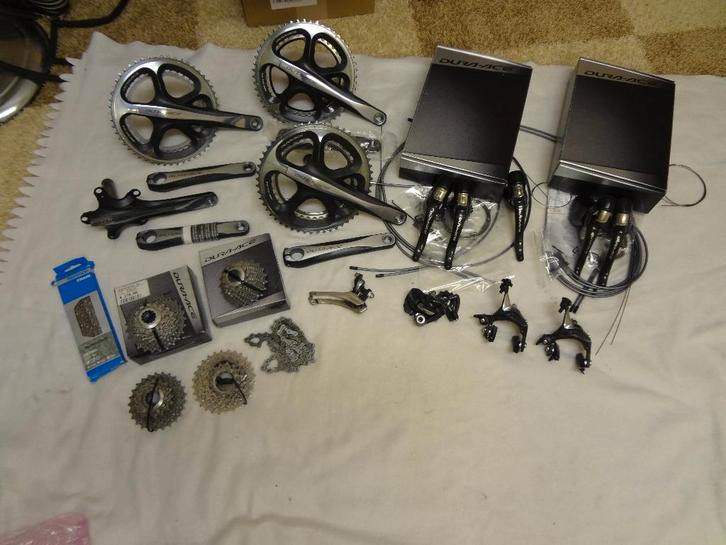 Dura ace Sram FSA Ultegra crankstel cassette rem wielen etc, Fietsen en Brommers, Fietsonderdelen, Nieuw, Racefiets, Overige typen