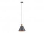 Design hanglamp donkergrijs, Huis en Inrichting, Minder dan 50 cm, Nieuw, Metaal, Design